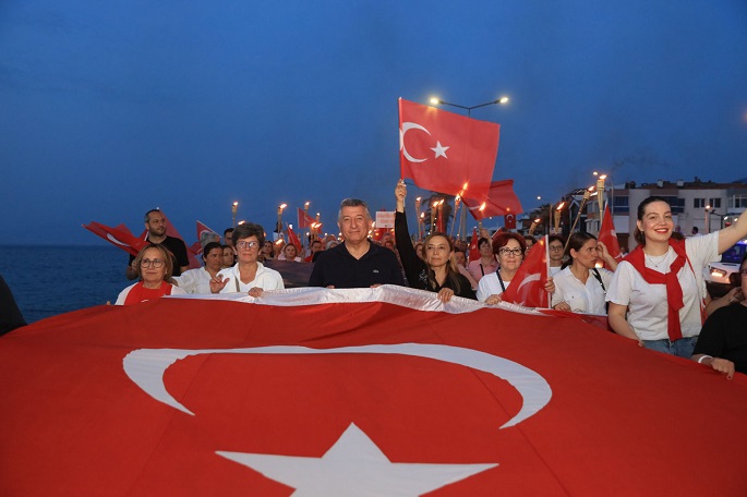 30 Ağustos Zafer Bayramı Coşkusu, Güzelbahçe’de 