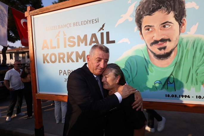 Ali İsmail Korkmaz Parkı Güzelbahçe’de Açıldı