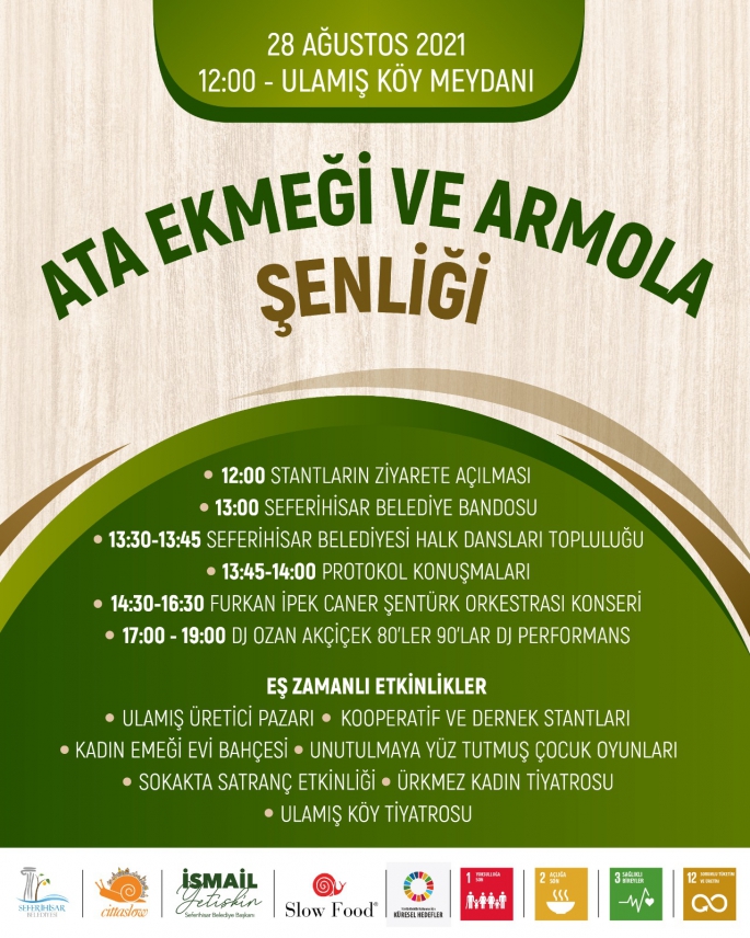 Ata Ekmeği ve Armola Peyniri Şenliği