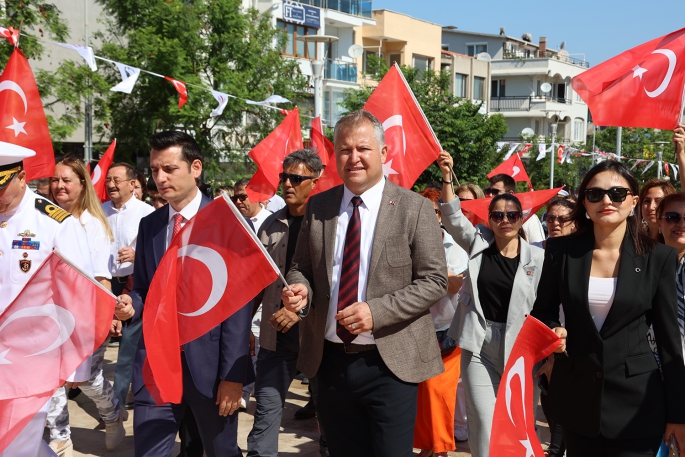 Atatürk’ün Urla’ya gelişinin yıldönümü coşkuyla kutlandı