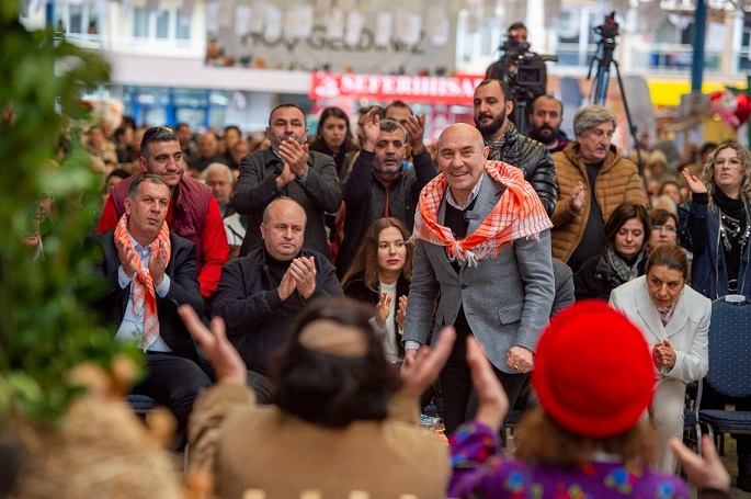 Başkan Soyer’e Seferihisar'da sevgi seli