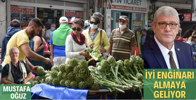 Enginar Festivali Son Gününde İYİ Partili Dervişoğlu Urla'da