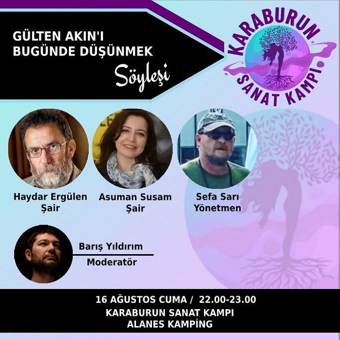 İzmir Karaburun Sanat Kampı 16-17-18 Ağustos'ta