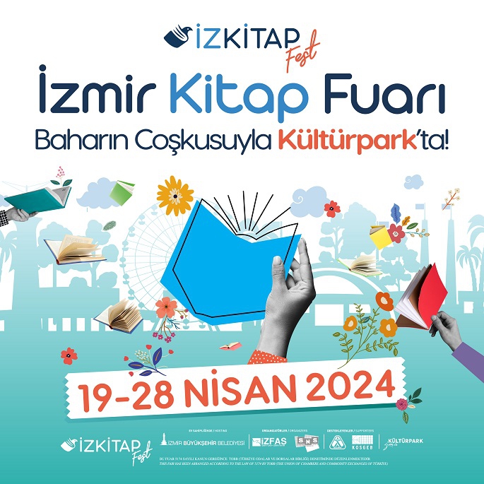 İzmir Kitap Fuarı baharın coşkusuyla Kültürpark’ta