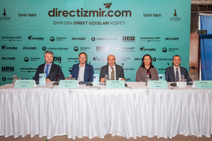 İzmir Turizmi “Direct İzmir” Projesiyle Büyüyecek