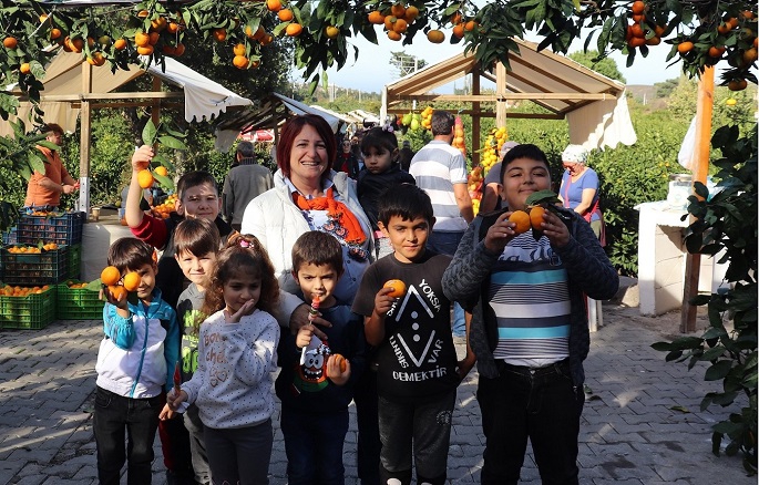 Karaburun Batı Köyleri Mandalina Şenliği'ne davet var