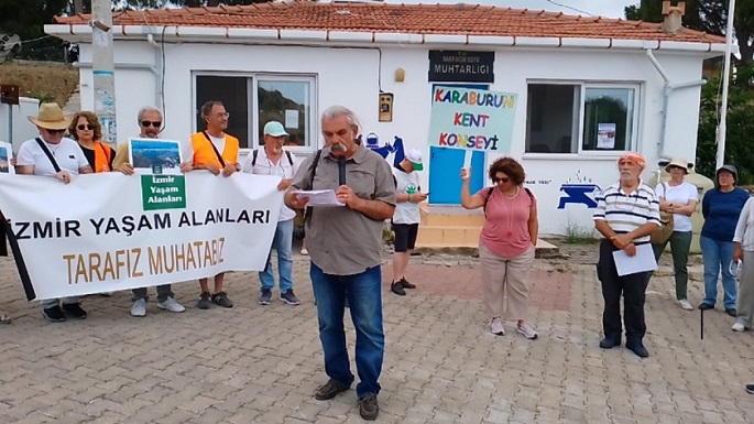 Karaburun Sarpıncık’ta  Doğa Kazandı!  