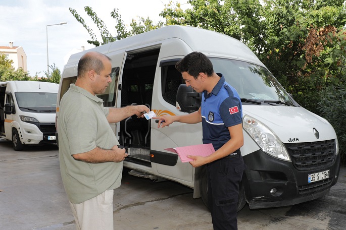 Narlıdere'de Okul Servisleri Denetlendi