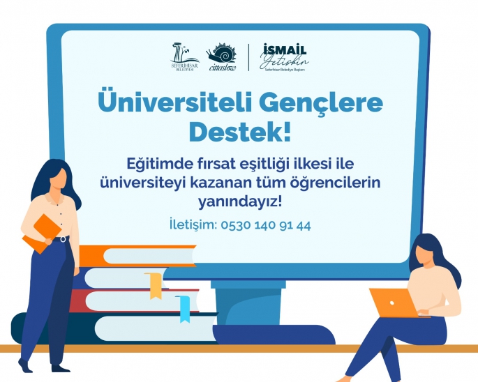 Seferihisar Belediyesi'nden Üniversiteli Gençlere Destek