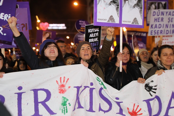 Seferihisar Kadına Yönelik Şiddete Karşı Mücadelenin Sesi 