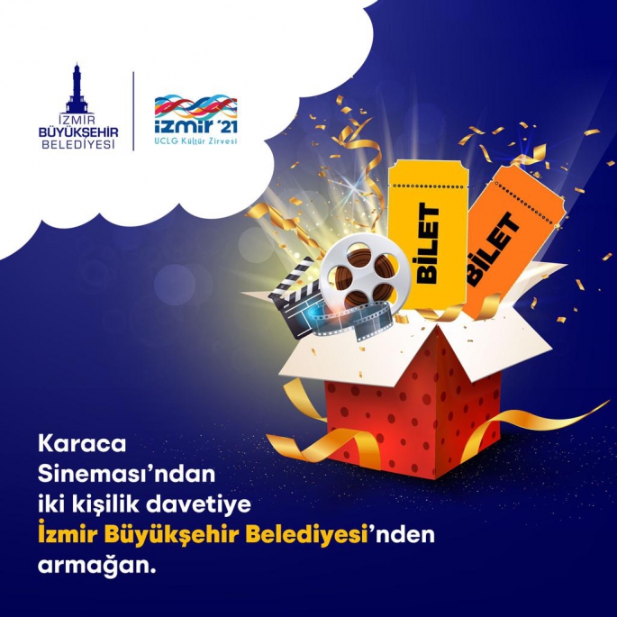 Sinema Biletleri, İzmir Büyükşehir Belediyesi'nden!