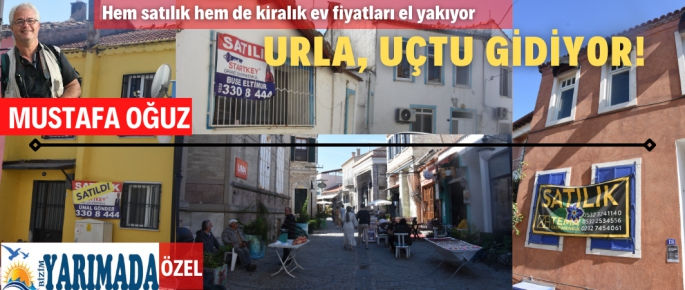 Urla'da Satılık ve Kiralık Konut Fiyatları 'Katmerli' 