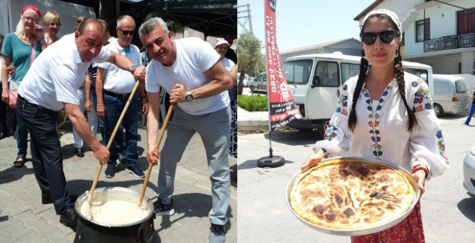 Urla Gülbahçe Arnavut Böreği Şenliği ile Mayısa Lezzetli Final